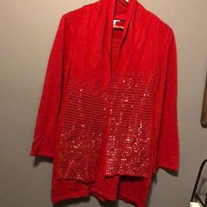 Style&co sweater with removable scarf